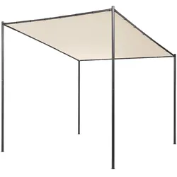 PERGOLA Stahl beige 282/294 cm Vimino