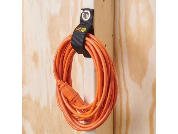 Wrap-It Storage Strap 10 Heavy Duty - Klittenband Kabelbinder - Waterproof - Zwart (3 stuks)