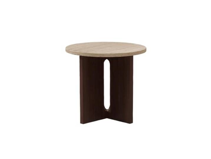 ksjdieunf Couchtisch Massivholz-Ecktisch, Wohnzimmer-Sofa, Travertin-Beistelltisch, Schlafzimmer-Nachttisch, Beweglicher Runder Tisch, Balkon, Kleiner Couchtisch Tische for Wohnzimmer