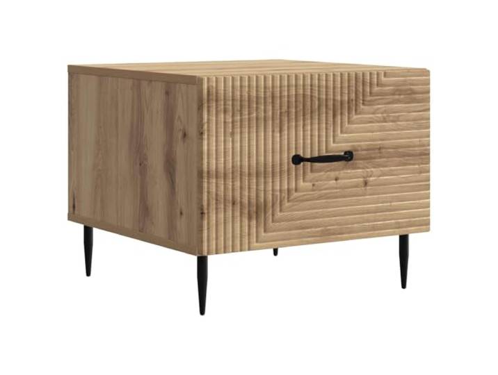 Couchtisch, Vintage, rechteckig, aus Verbundholz, 49 x 50 x 40 cm