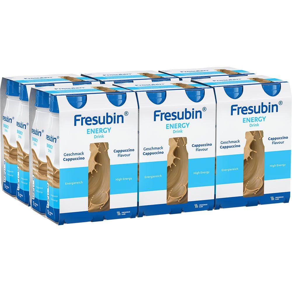 Fresubin Energy Drink Cappuccino Trinkflasche 24x200 ml Lösung