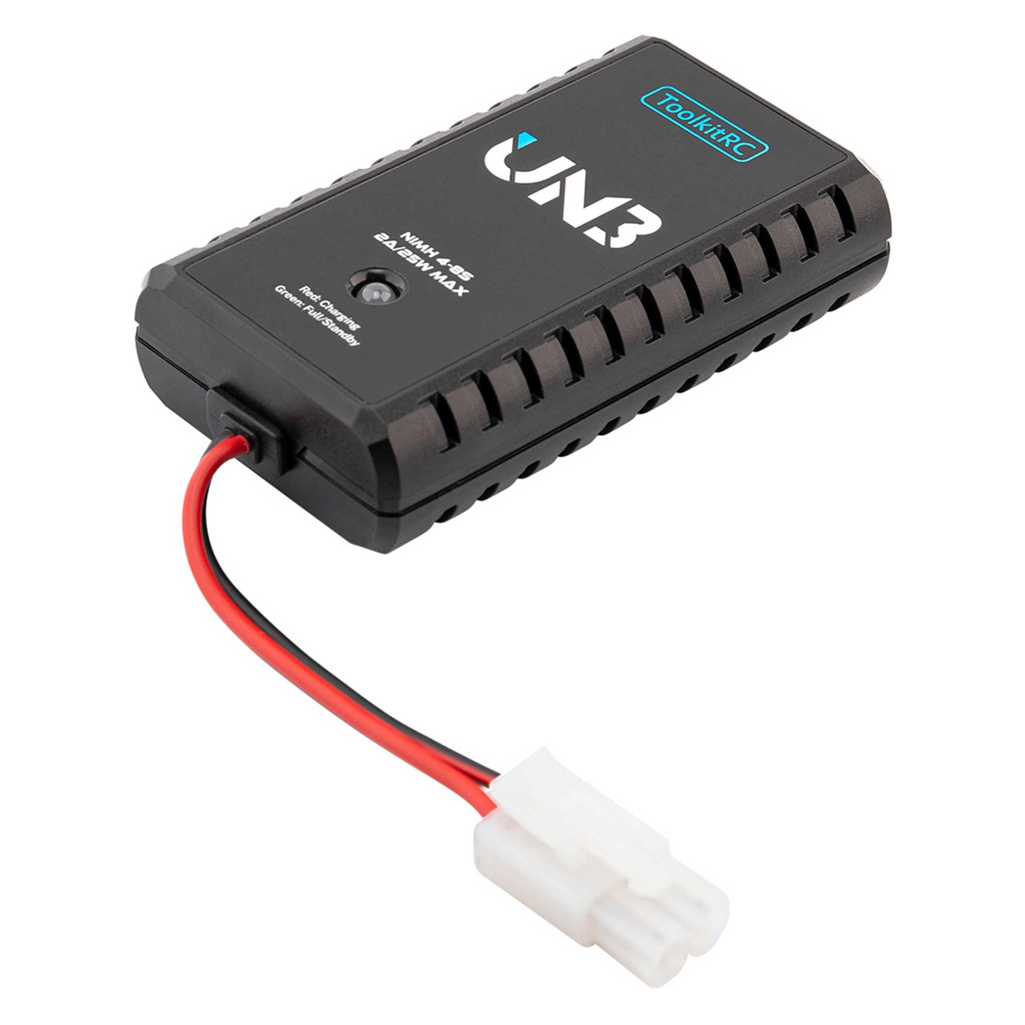 Toolkitrc UN3 NiMH 4-8 Zellen 2A Ladegerät DC 9-20V USB-C (TK13500)