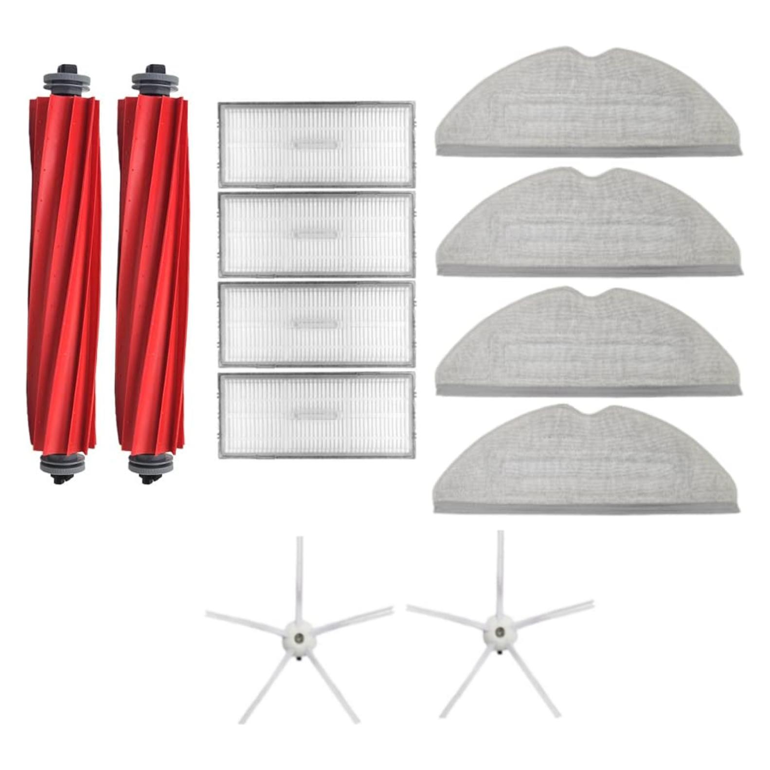Roboparts Zubehör-Set für Roborock S7 MaxV|S7 MaxV Plus|S7 MaxV Ultra - weiss (B0B4DZ3ZMC)