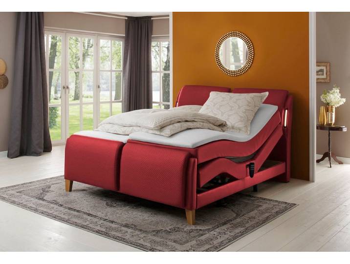 Home affaire Boxspringbett Messina2, Liegekomfort elektrisch Verstellbar