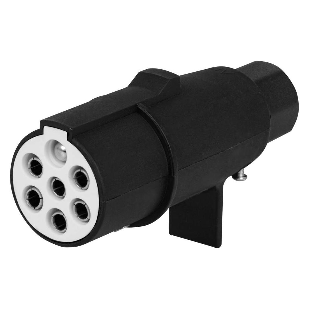 SecoRüt EP031 Anhänger Stecker (Steckdose 7polig Typ S - Klemmen) Kunststoff (EP031)