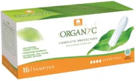 Y Farma Tampones Organyc Super Plus x16 Tampones