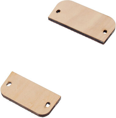 Harley Benton SpaceShip Wah Fastener Schwarz