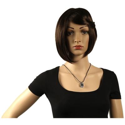 Kette ohne Anhänger ADELIA´S "Halskette aus Kautschuk 50 cm", silber (schwarz), Halsketten, Damen, 50cm, Kautschuk, Perfekt als Geschenk für besondere Menschen