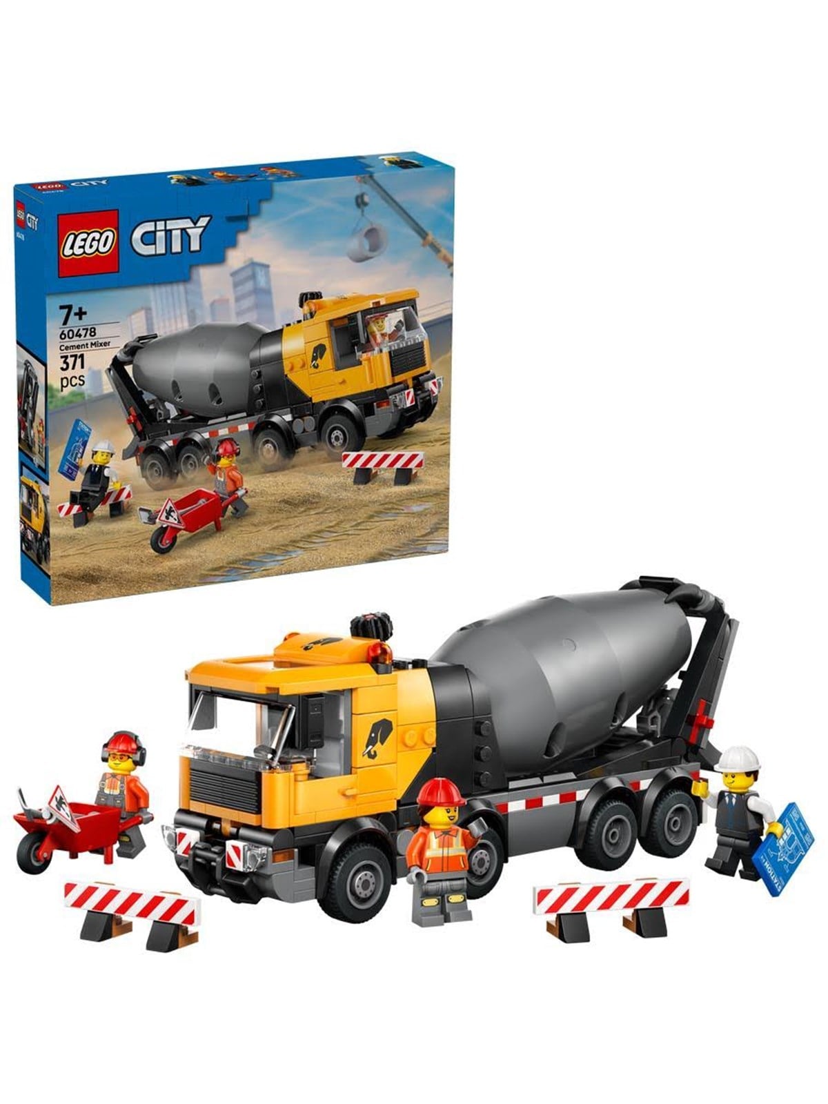 LEGO City 60478 Betonmischer