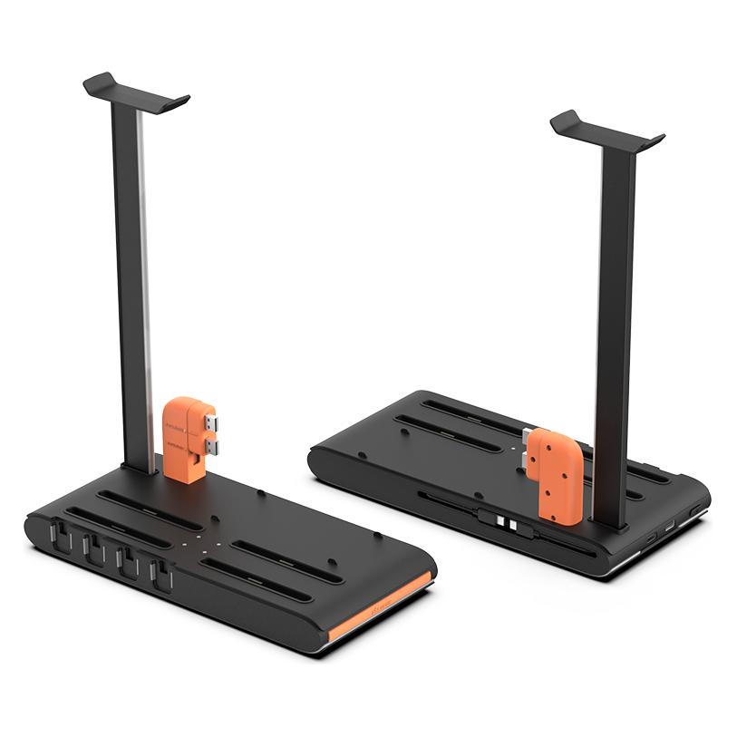 IMP Tech - DLX2 LED Multi-Function Charge Stand for Switch 2, Switch and OLED - Black (Switch 2) (NSW2DLXLED)
