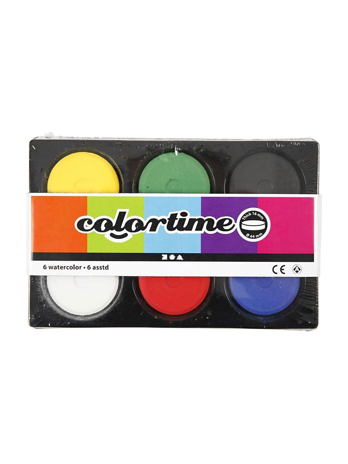Creativ Company Refill blocks Watercolor in palette - Primary color