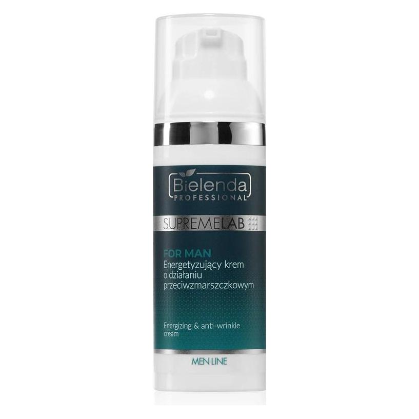 Bielenda PROFESSIONAL Supremelab Men Line energetyzujący krem do twarzy o działaniu (50 ml, 24h Creme) (5902169051990)