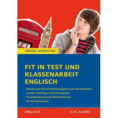 Fit in Test und Klassenarbeit – Englisch 5./6. Klasse Gymnasium, Taschenbuch von Sabine Huber,Elise Köhler-Davidson, Klett Lerntraining bei PONS
