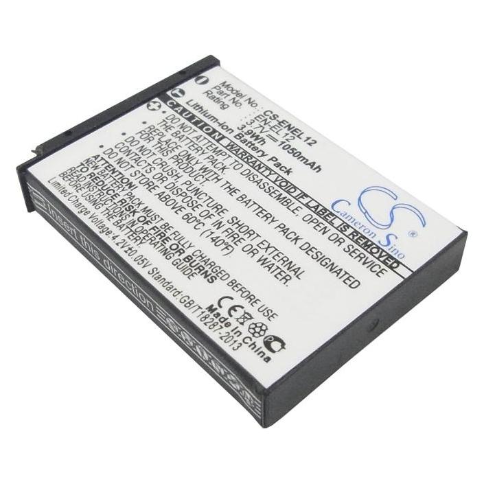 CS Cameron Sino Battery for Nikon EN-EL12 (Kamera Akku) (CS-ENEL12)