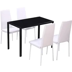 vidaXL, Essgruppe, Essgruppe (Eisen, Glas)