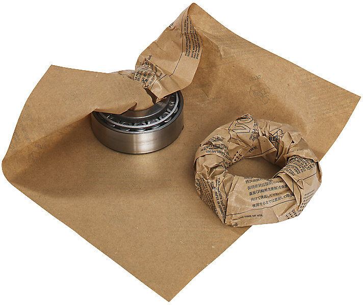 VCI-Korrosionsschutz-Papier Premium, LxB 350 m x 1000 mm, braun ratioform