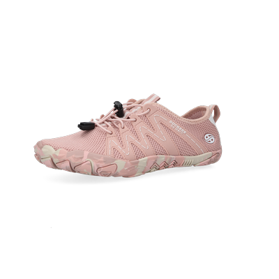 Barfußschuh DOCKERS BY GERLI, Damen, Gr. 39, Textil, rosa, Synthetik, Textil, Schuhe Barfußschuh, Sneaker, Slipper, Freizeitschuh mit bequemen Vorfußbereich