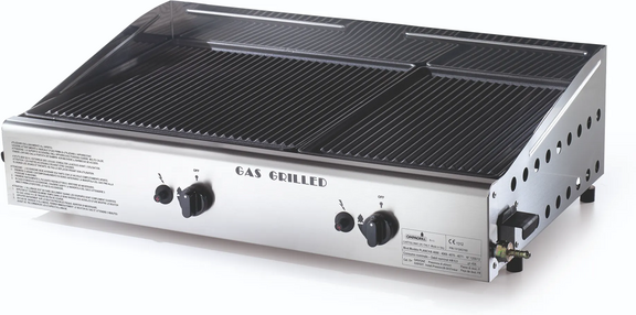 Ompagrill Double 4069/M - Plancha a gas