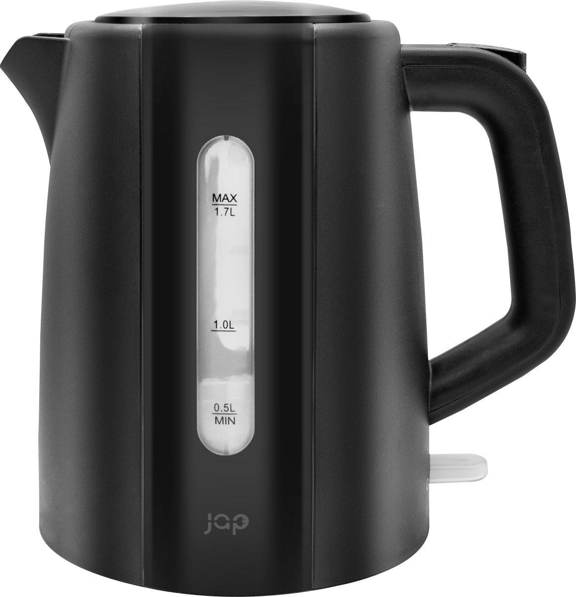 JAP Appliances Thermora Waterkoker met kalkfilter - Elektrisch - 1.7L - Zwart