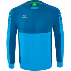 erima Six Wings Sweatshirt curacao/mykonos 164