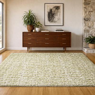 Addison Rugs Premium Washable Super Soft Stripe Rudd Dream Shag Rug