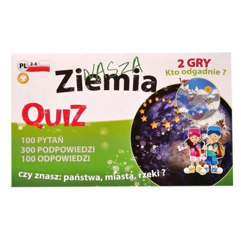 ProfiCare Quiz 2-Spiel - Erde (Deutsch) (318952)