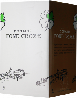BIB 5L  2024 - Domaine Fond Croze - Côtes du Rhône - Rotwein - 5L Rhone