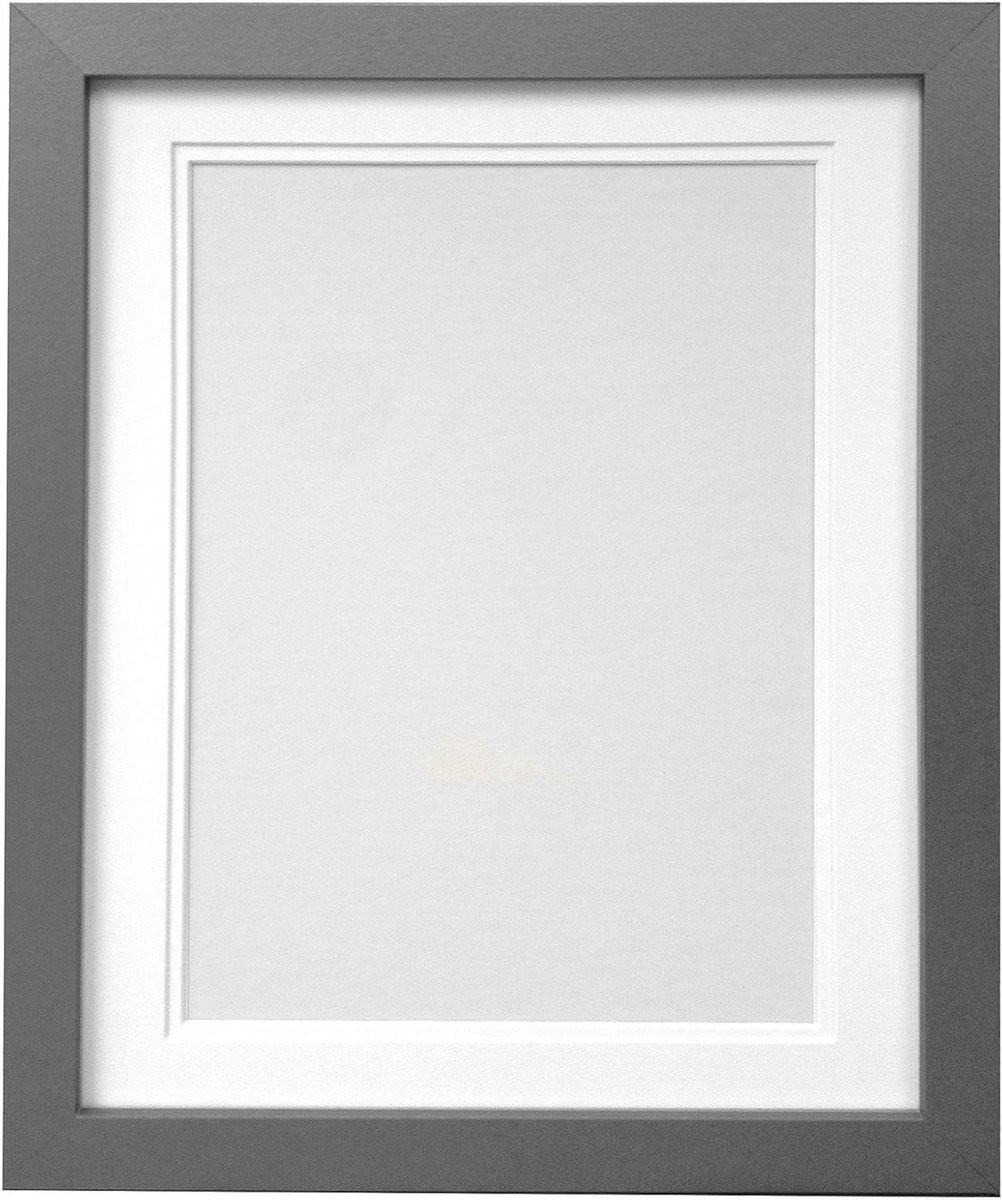 Zilveren Fotolijst met Dubbele Zuurvrije Mount voor 6x4 inch Foto's