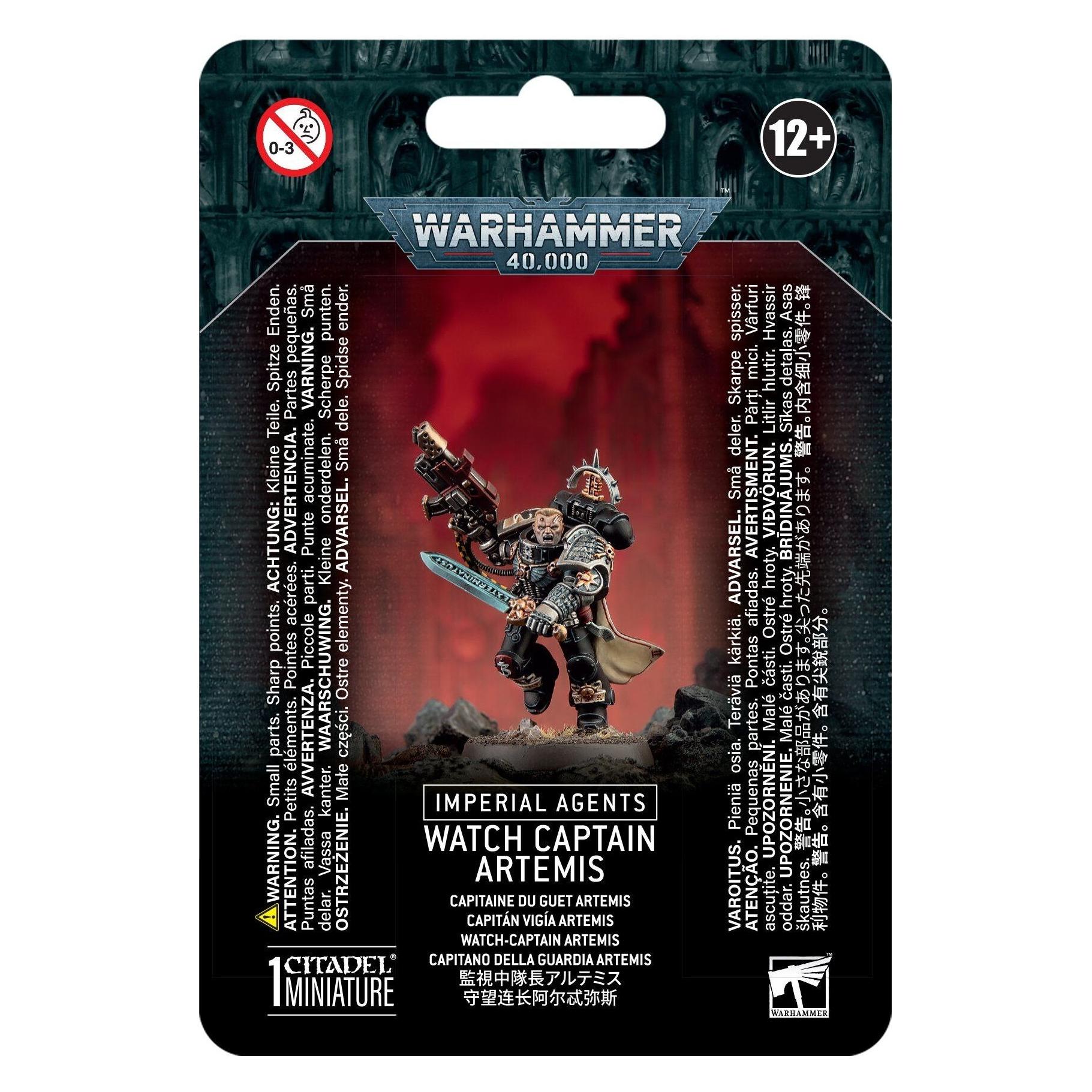 Games Workshop Warhammer 40k - Agents Imperiaux Deathwatch Capitaine du Guet Artemis (Kunststoff) (68-09)