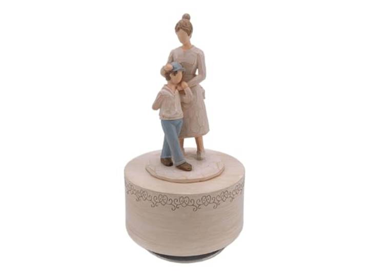 VNCdfhETs Dekorative Spieluhr Harz Musik Box Drehbare Manuelle Phonographen Desktop Ornamente Handwerk Musikalisches Erinnerungsstück