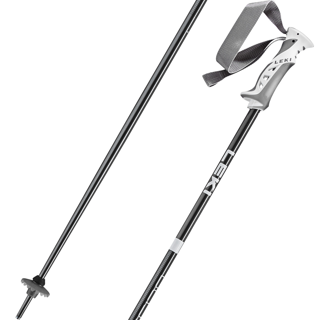 Leki Bliss gunmetal/dark anthracite/white - 115 cm