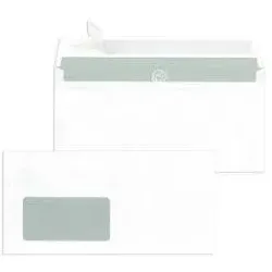 Mailmedia, Briefumschlag, Briefumschl„ge C5, haftklebend, mit Fenster, weiá (C5, 500x)