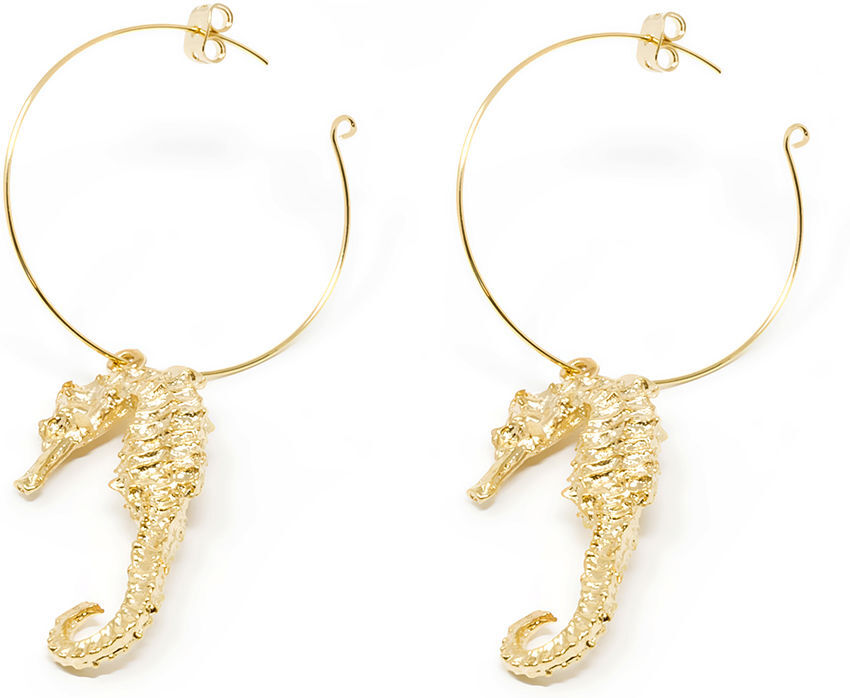 Shabama Boucles d’oreilles Blava #or brillant
