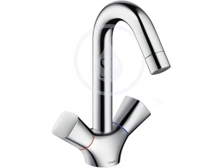Logis Mitigeur de lavabo avec garniture de vidage, Chrome (71222000)