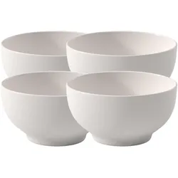 Villeroy & Boch Multipack For Me French-Bol - 4 Stück, Schüssel + Schale, Weiss