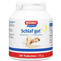 Schlaf Gut Melatonin+l-Tryptophan 100 ST