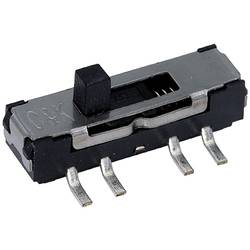 C & K Switches JS203011JCQN Schiebeschalter 6 V 300 mA 2 x Ein/Ein/Ein 1 St. Tape