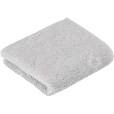 Badetuch BUGATTI "Trentino", grau (light grau), B:67cm L:140cm, Walkfrottier, Baumwolle, Handtücher, Badetuch, all over Logoeinwebung