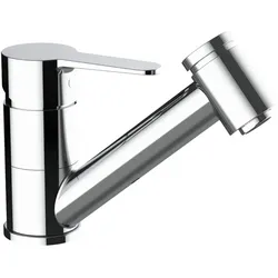 Beitz & Walz AqvaBasic III Spültisch-Ehm. m. Design-Geschirrbrause ND chrom