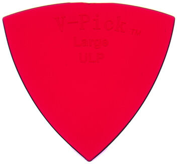V-Picks Large Pointed Ultra Lite RR Ruby Red