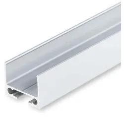 ISOLED Kabelschleuse TUNNEL für Aluminium-Profile, Aluminium, 200cm, Silber pulverbeschichtet ISO-112528