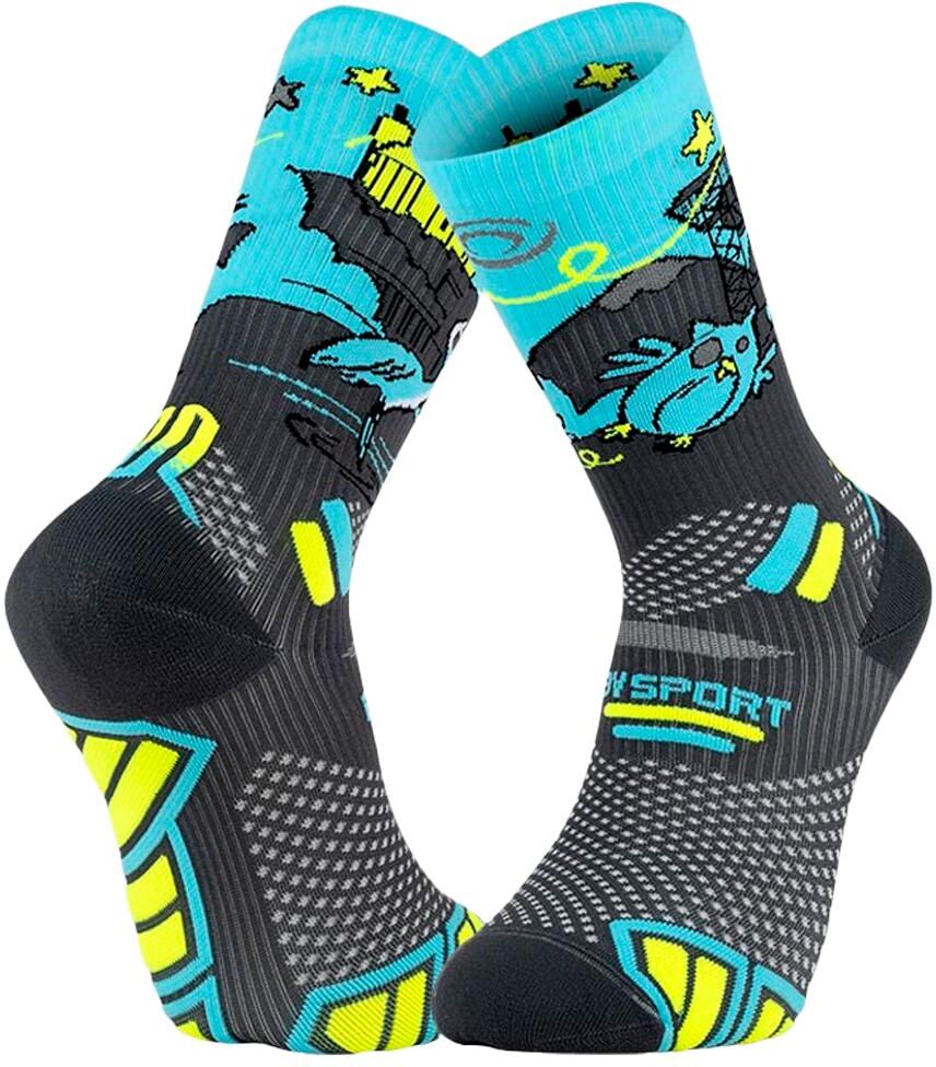 Bv Sport  - Trail Socks Ultra High Reflect Night Fever - 39-41 - Chaussettes de trail