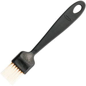 Fiskars Backpinsel Essential Bratpinsel, schwarz, Naturborsten & Kunststoffgriff, 20 x 3,5 cm