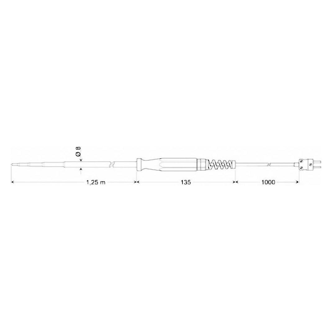 Greisinger Einstechfühler GKF 125 -65 bis (602511)