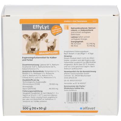 Effylyt Brauseplv 50G VET 10 St Pulver