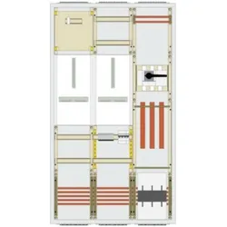 Hager, Verteilerschrank Zubehör, Wandler- FP93WG2-LS u.Messschr,Univ.N,NAR:NH1 Sich.Unterteil