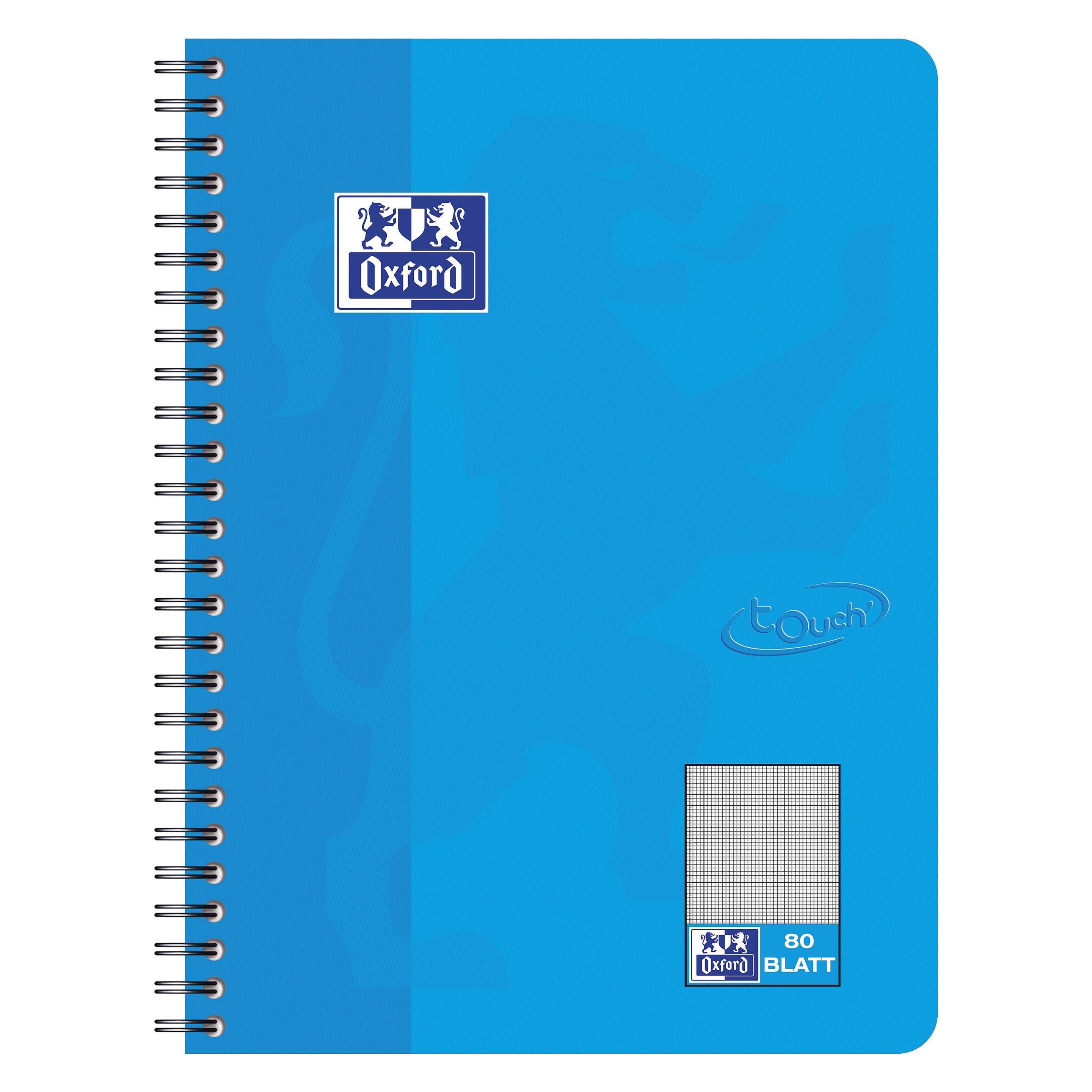 Oxford Collegeblock Touch (B5, Kariert, Weicher Einband) (400086488)