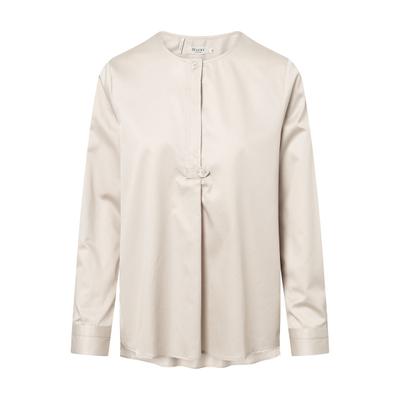 Langarmbluse MAERZ MUENCHEN "Maerz Muenchen 170900 Langarmbluse Damen Bekleidung", Damen, Gr. 36, beige, 100% Baumwolle, Blusen