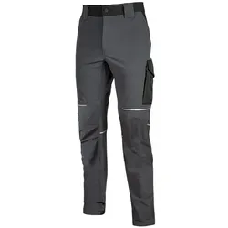 U-Power, Arbeitshose, WORKWEAR World asphaltgrau L (L)