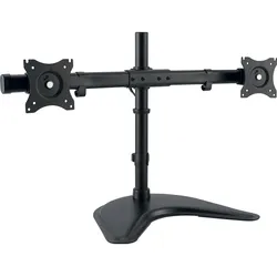 Kensington Dual Monitorständer Freistehend SmartFitTM Ergo (Tisch, 27", 10 kg), Monitor Halterung, Schwarz